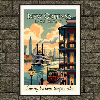 poster de Muro de Nova Orleans, 1960