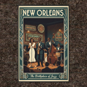 poster de Muro de Nova Orleans, 1960