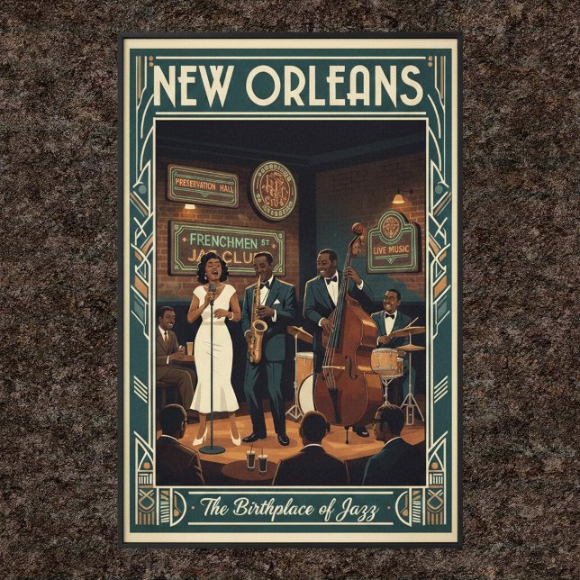 poster de Muro de Nova Orleans, 1960 (Criador carregado)