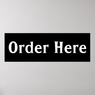 Poster de Muro de Ordem do Dinheiro Negro