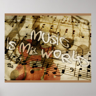 Poster de música