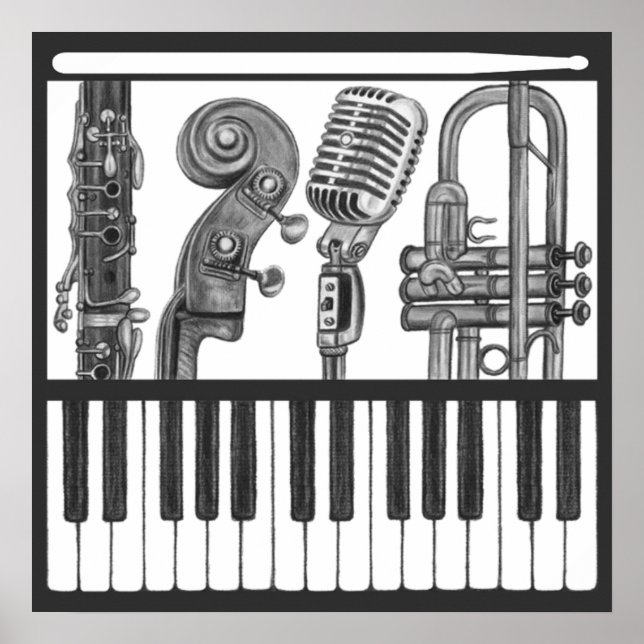 Poster de música (Frente)