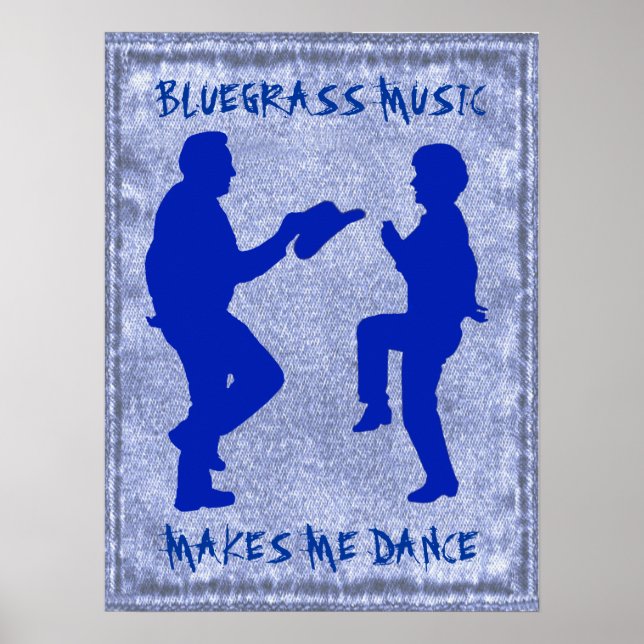 POSTER DE MÚSICA BLUEGRASS (Frente)