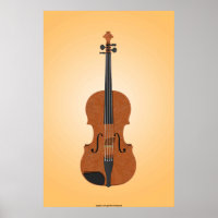 Poster de Música: Violin 3D Model