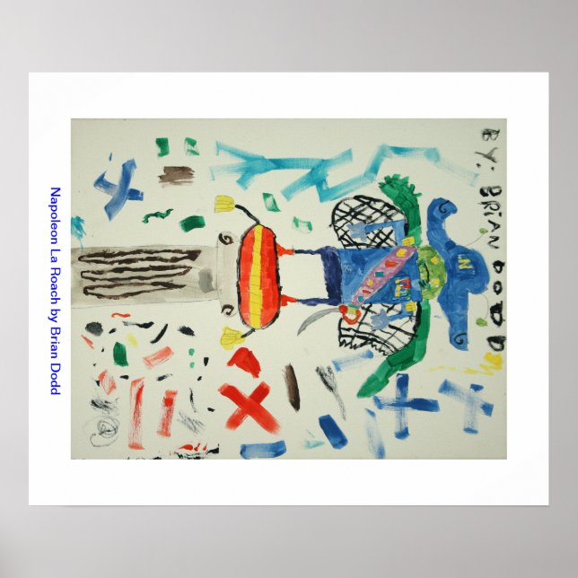 Poster de Napoleão La Roach (Frente)