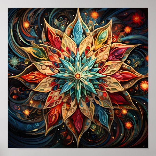 poster de natal assombroso (Frente)