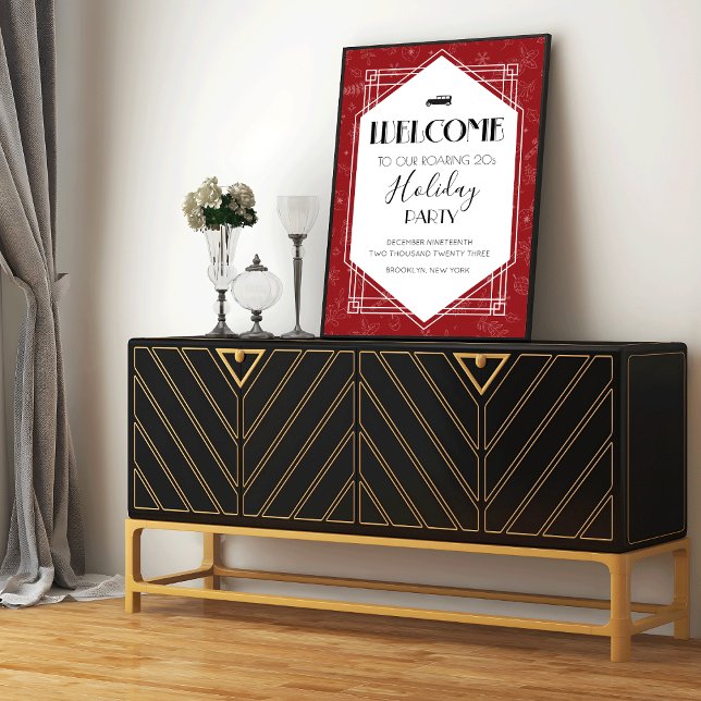 Poster de Natal de 20s em roaming (Criador carregado)