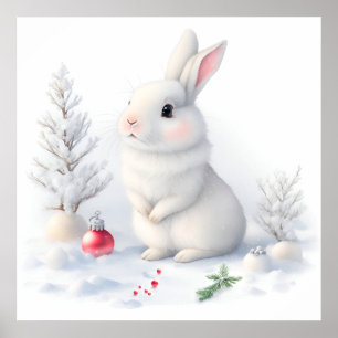 Poster de Natal do Bunny Bunny