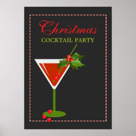 Poster de Natal do Partido Cocktail