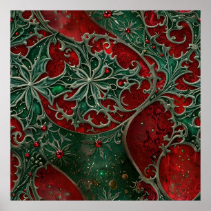 Poster de Natal Gótico