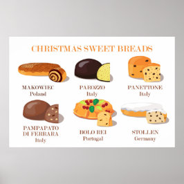Poster de natal Sweet Breads