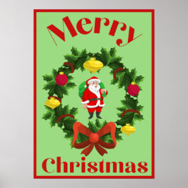 Poster de Natal Wreath