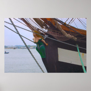 Póster De "navio alto Jeannie Johnston", governante sem