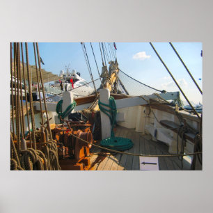 Poster De "navio alto Jeannie Johnston", governante sem