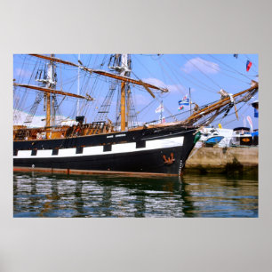 Poster De "navio alto Jeannie Johnston", governante sem