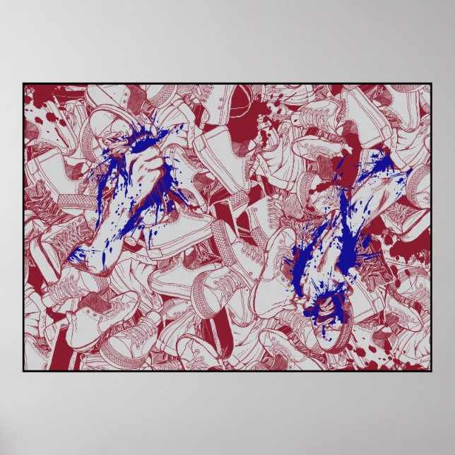 Poster de neaker (Frente)