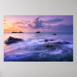 poster de neblina oceânica