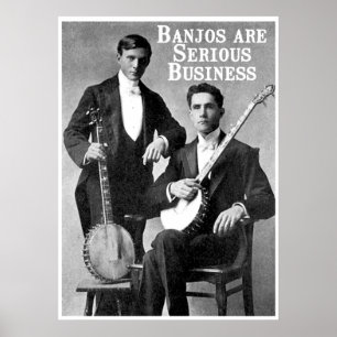 Poster de negócios sério