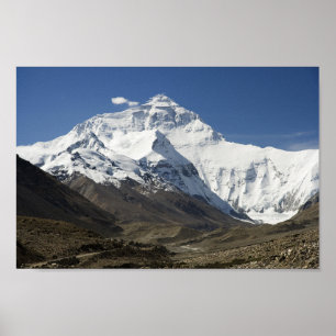 Poster de Nepal dos Himalayas do acampamento base