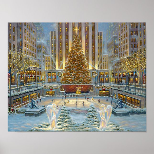 Poster de neve do inverno (Frente)