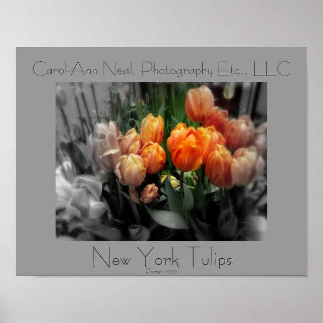 Poster de New York Tulips (Frente)