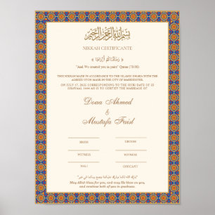 poster de nikahnama Dourada