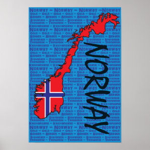 Poster de Noruega