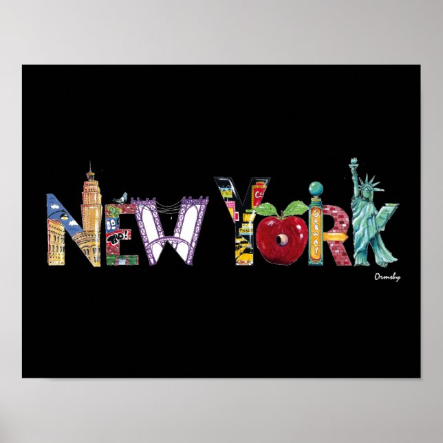 Poster de Nova Iorque (Frente)