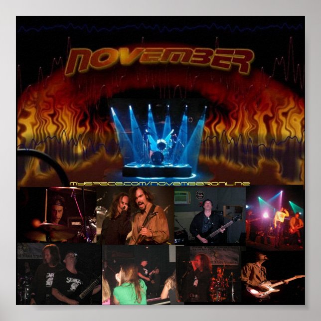 POSTER de NOVEMBRO!!!, ... - Personalizado (Frente)