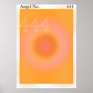 poster de número de anjo 444