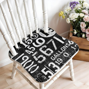 Poster de Números de Vintage para desacoplamento o