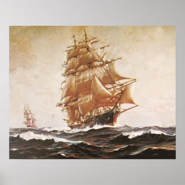 POSTER DE NUVEM DE VOO (Frente)