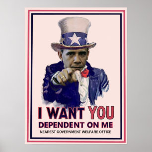Poster de Obama do tio Sam