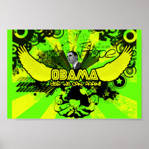 Poster de Obama (sim nós podemos, outra vez!!)