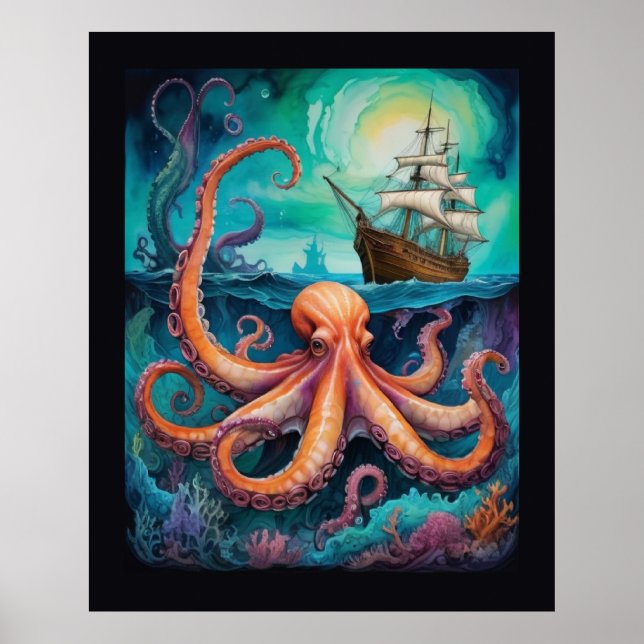 Poster de Octopus Navio 2 (Frente)