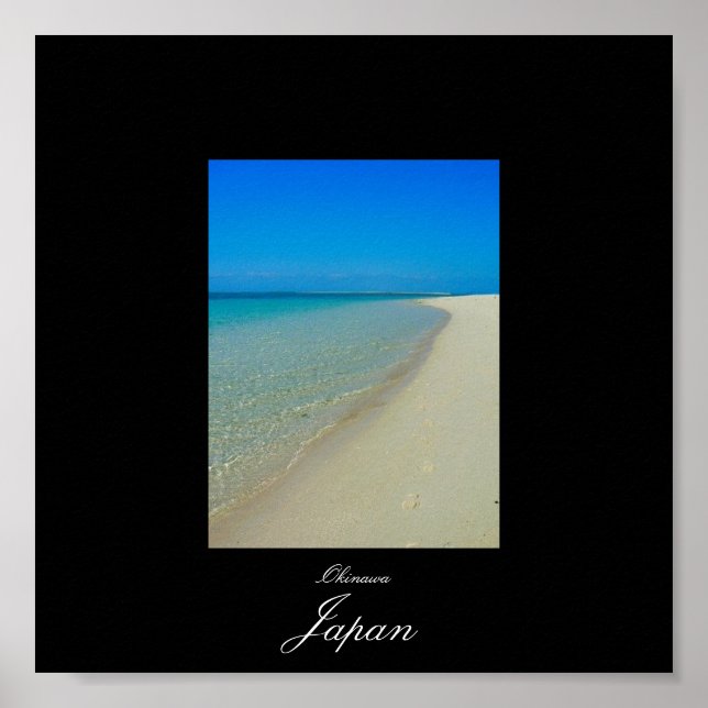 Poster de Okinawa, Japão (Frente)