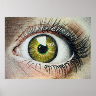 Poster de Olhos Apertados