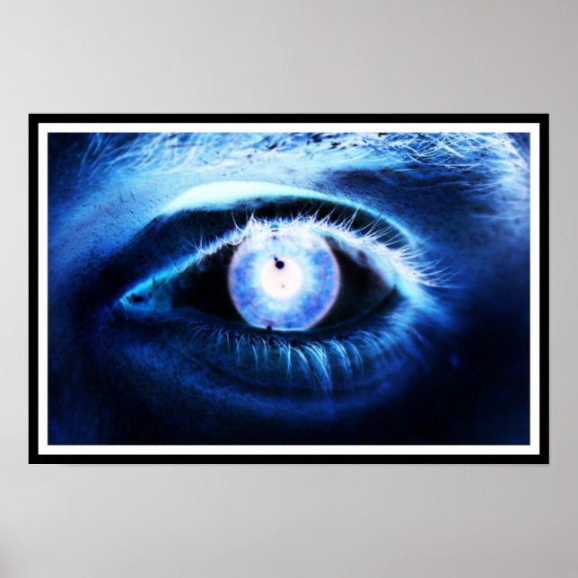 Poster de Olhos Azuis (Frente)