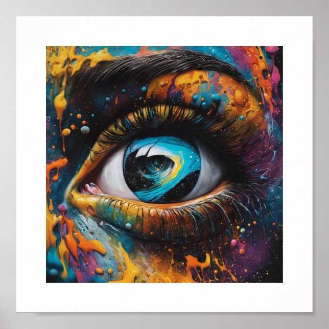 Poster de Olhos de Deus (Frente)