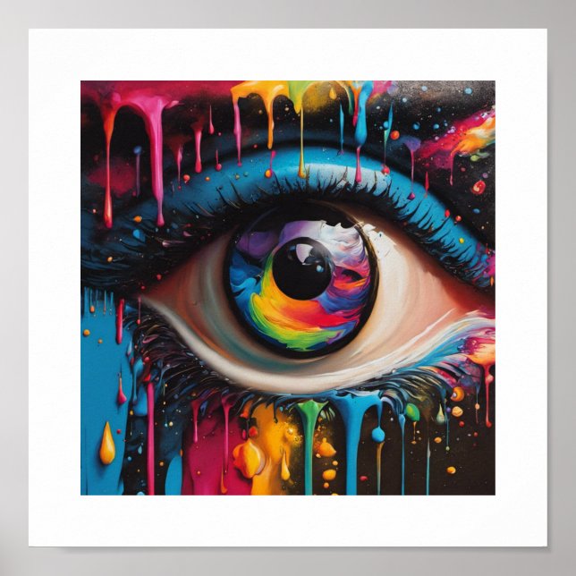 Poster de Olhos de Deus (Frente)