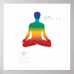 Poster de OM Lotus Chakras