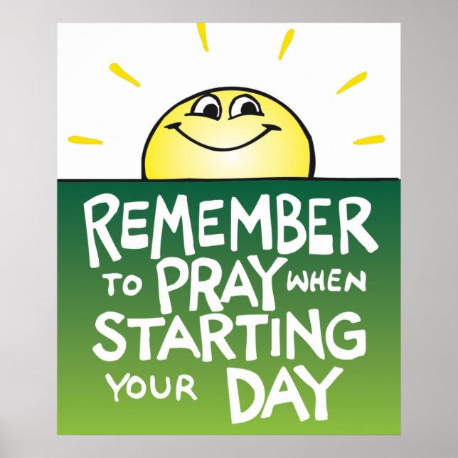 Poster de oração (Frente)