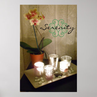 Poster de Orquídea Serenity
