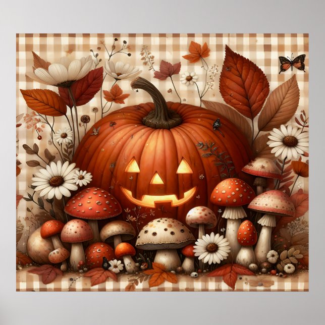 Poster de outono/outono (Frente)