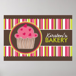 Poster de padaria personalizada de Whimsic