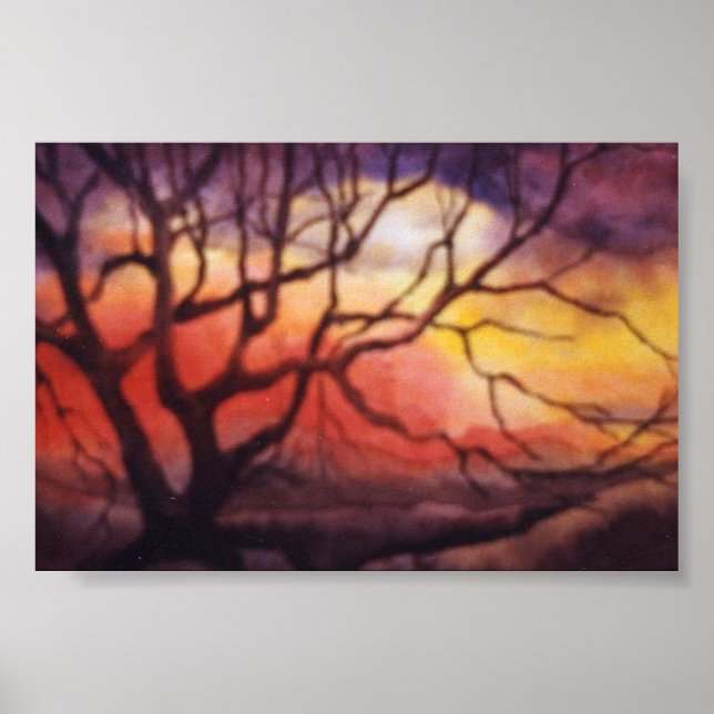 Poster de Paisagem do País (Frente)