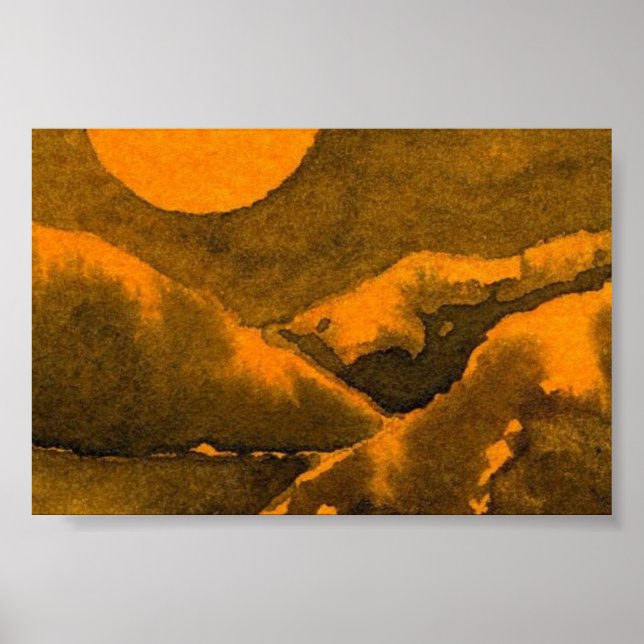Poster de Paisagem do País (Frente)