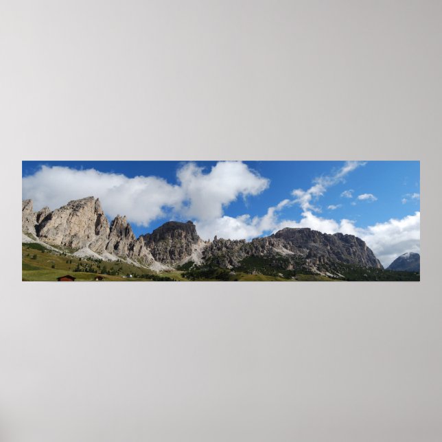 Poster de paisagem Dolomites (Frente)