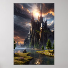 Poster de Paisagem Fantasia