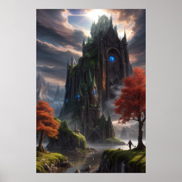 Poster de Paisagem Fantasia